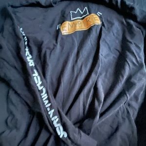 basquiat long sleeve tee